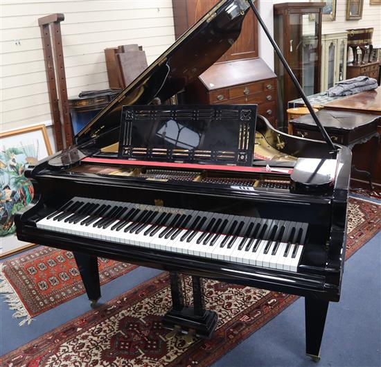 An R. Gors & Kallmann boudoir grand piano